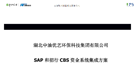 湖北中油集團SAP B1銀企直聯(lián)招商銀行CBS上線